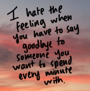 Say Goodbye Quote