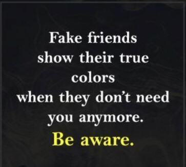 Real Friends Vs Fake Friends Quotes