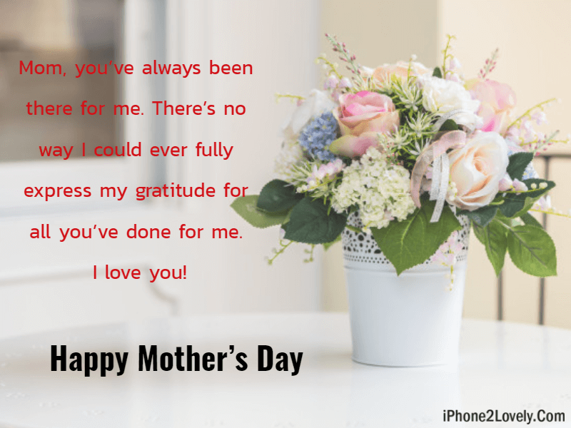 Cute Greetings From Son To Mom Happy Mothers Day