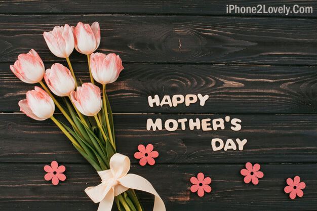 Dark Elegant Mothers Day Wallpaper