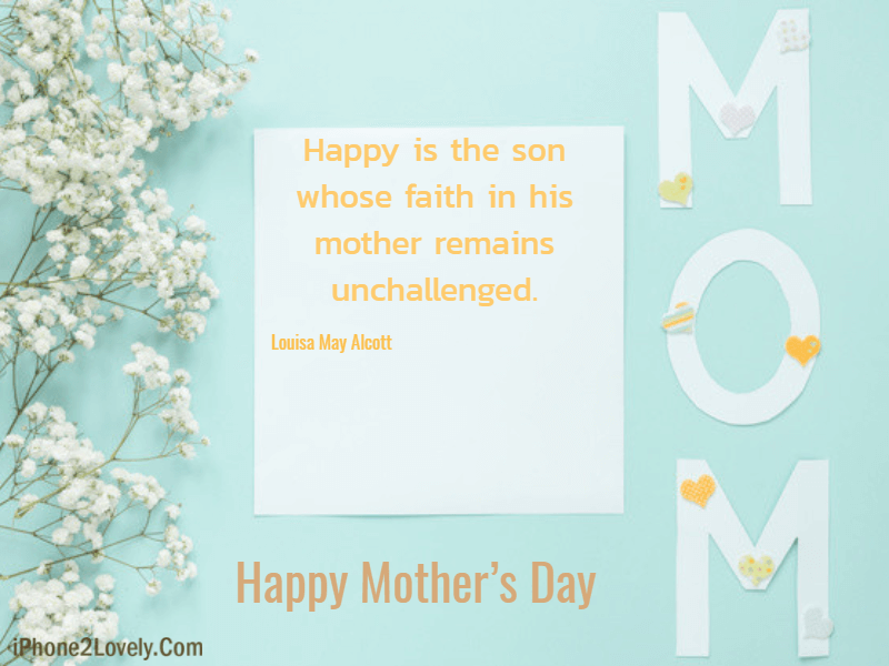 Mothers Day Quotes From Son For Mom