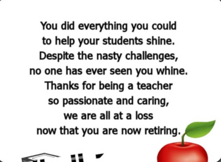 50 Best Retirement Quotes and Wishes For Teachers - Quotes Yard