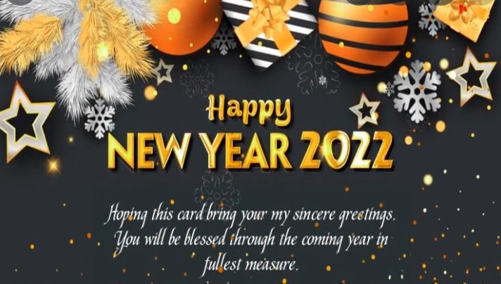 50 Best New year wishes and greeting 2022 - Quotes Yard