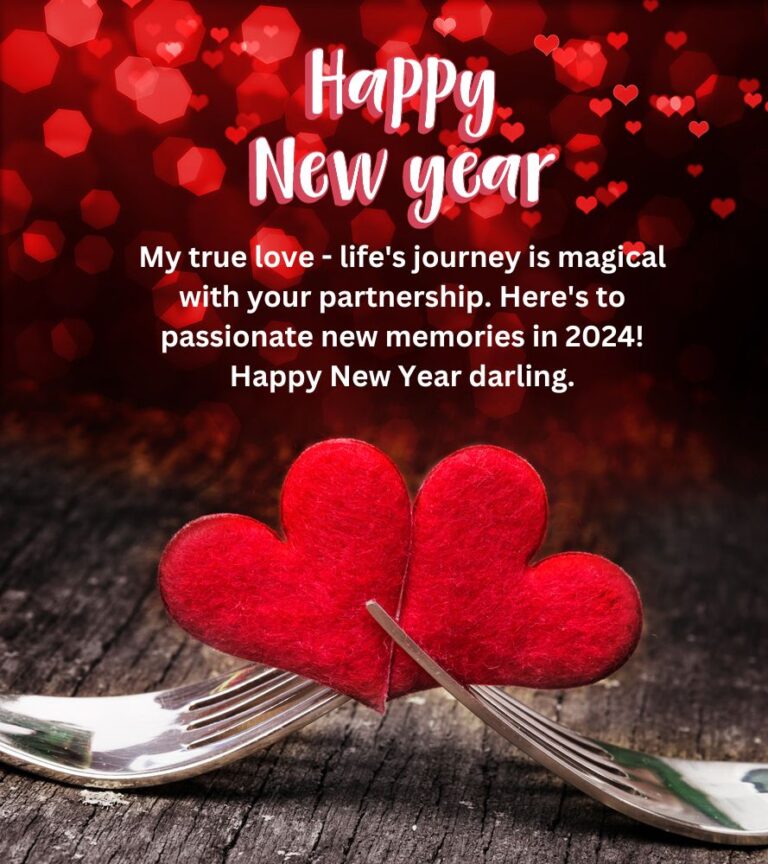 80+ Love Quotes And Wishes For Happy New Year 2024 - Quotes Yard